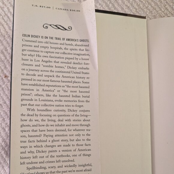 Ghostland: An American History in Haunted Places by Colin Dickey Book - Picture 2 of 7